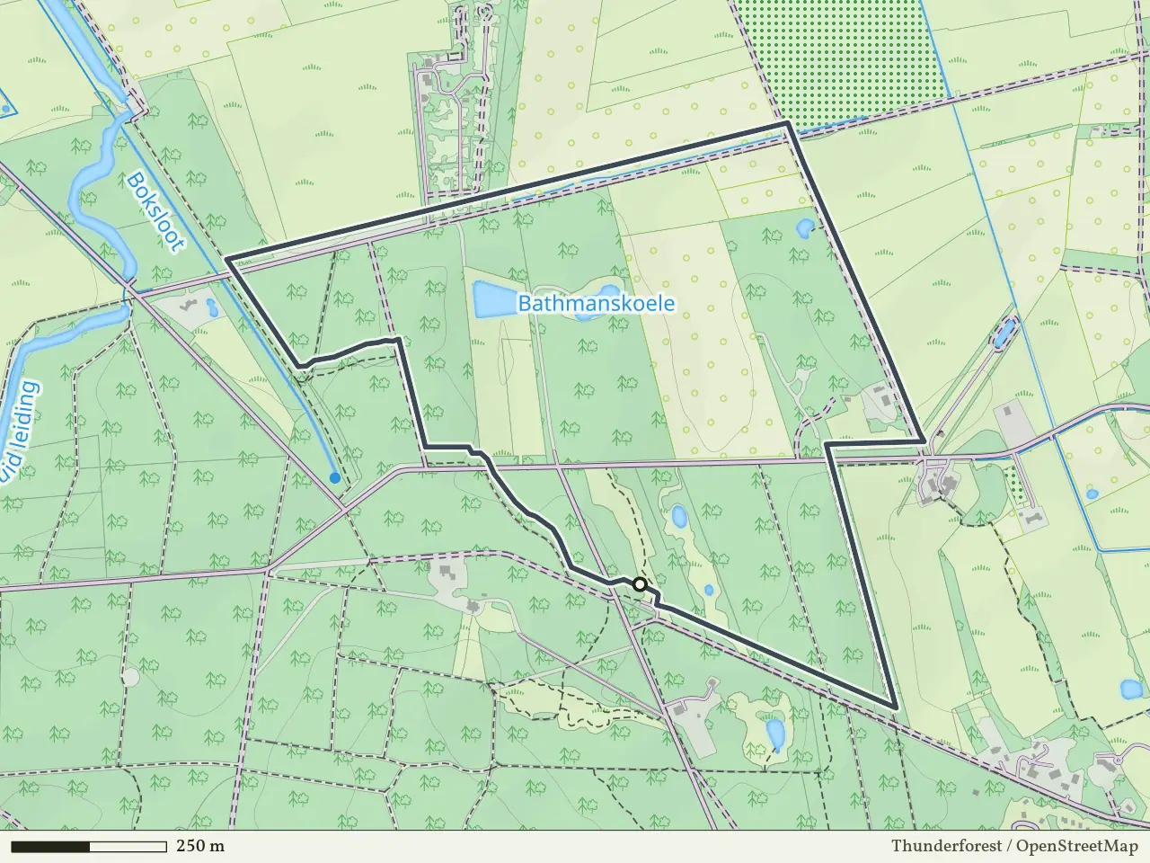 Oranje route vanaf Eelerberg, Hellendoorn