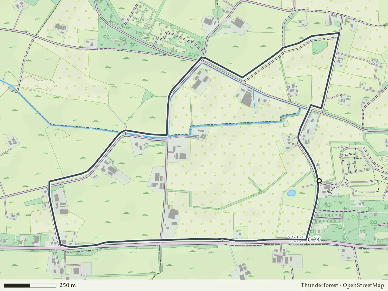 Groene route vanaf Veldhoek, Heino