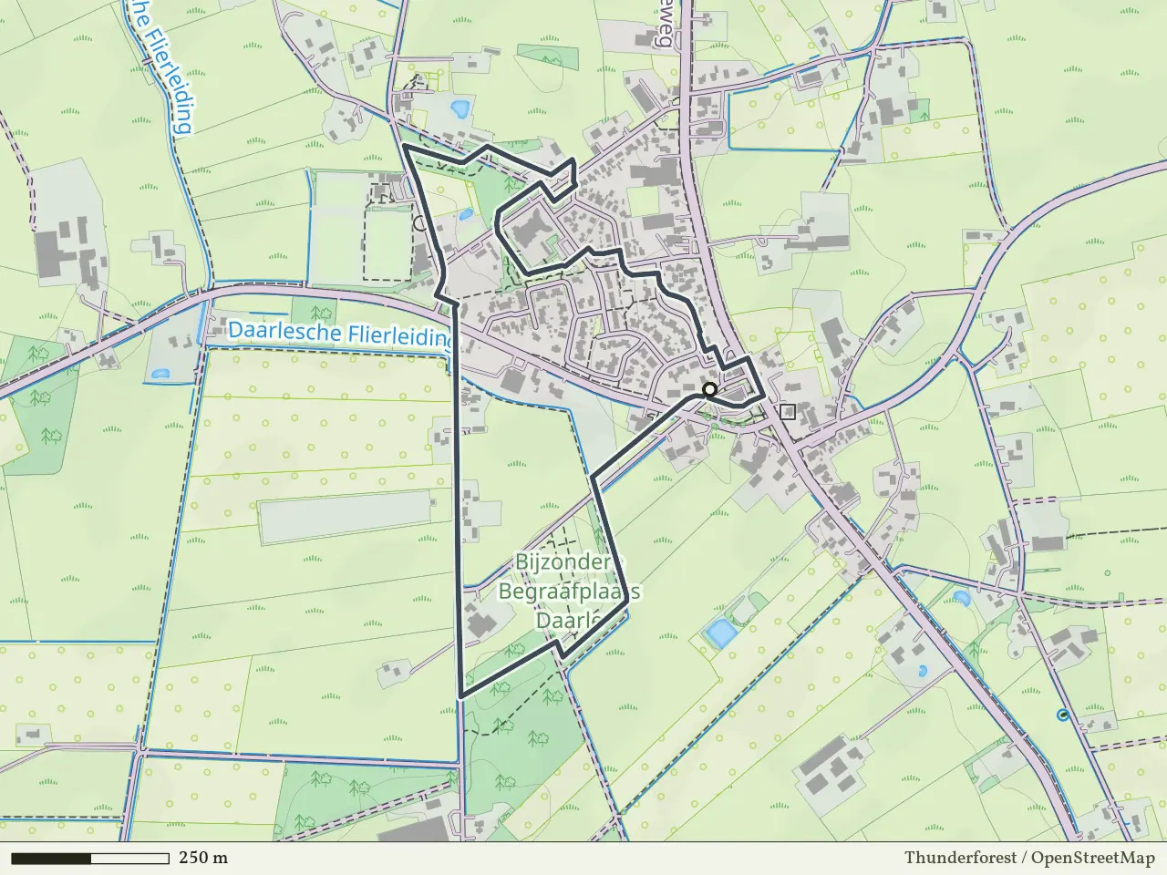 Paarse route vanaf Daarle, Hellendoorn