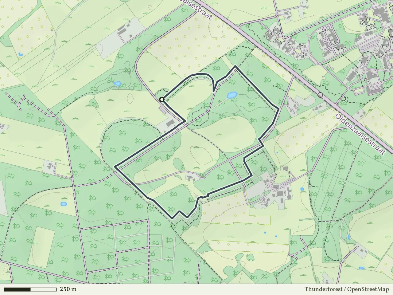 Groene route vanaf Snippert, Losser