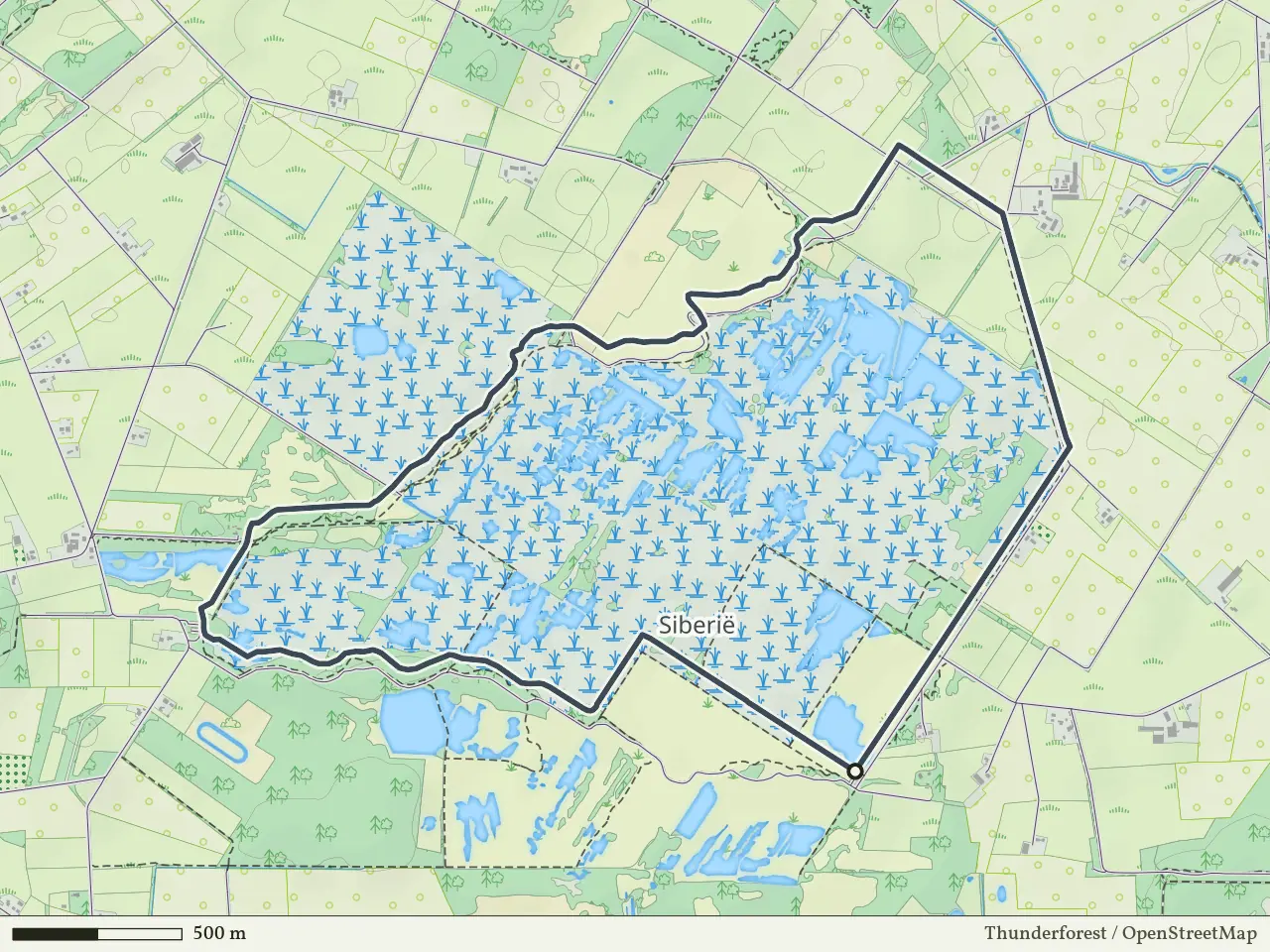Oranje route vanaf Siberie, Haaksbergen