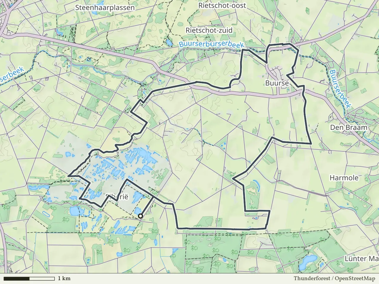 Paarse route vanaf Siberie, Haaksbergen