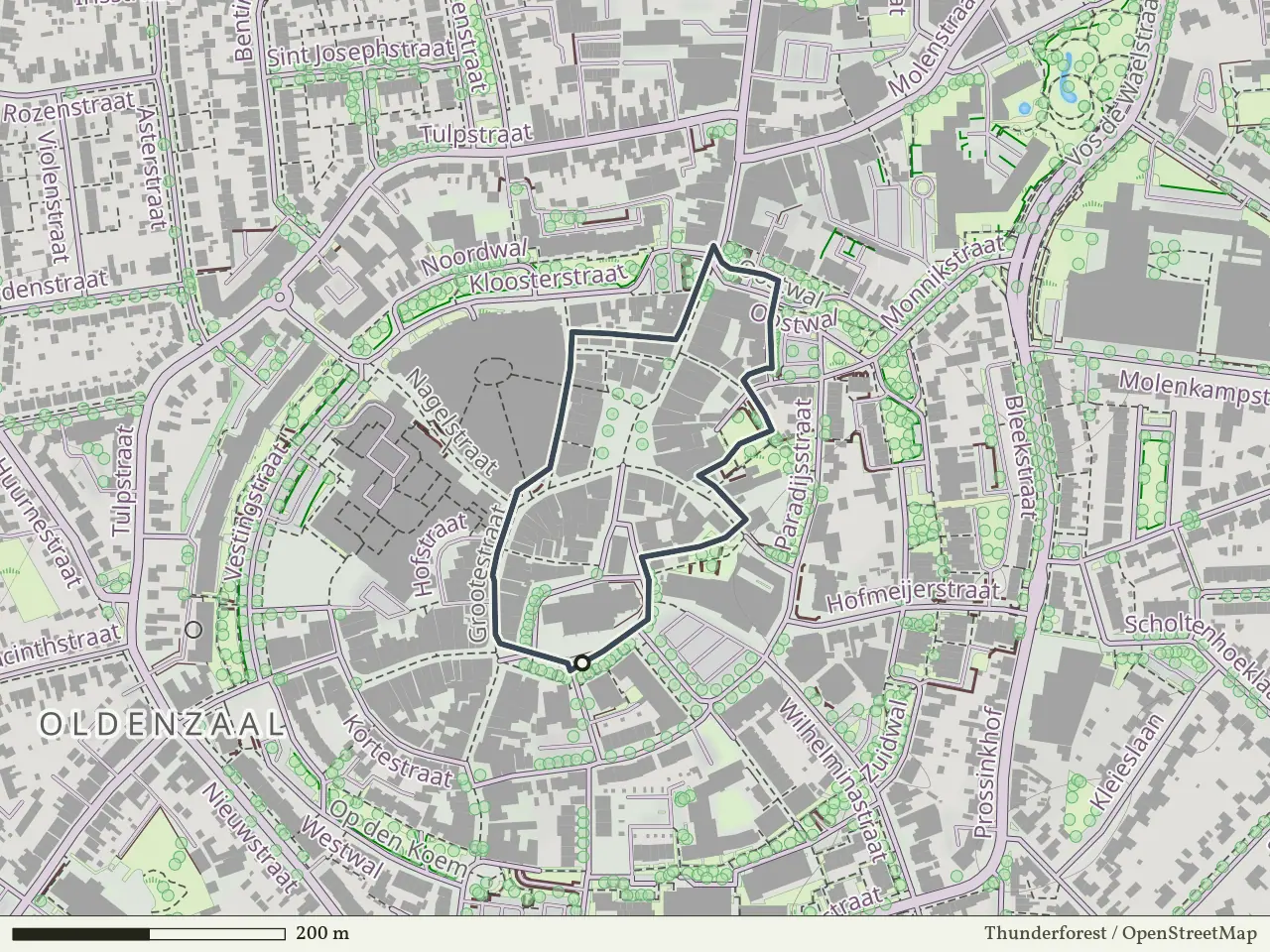Groene route vanaf Oldenzaal, Losser