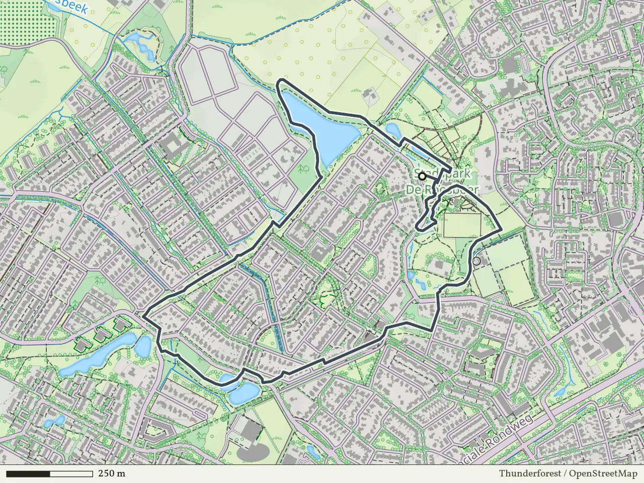 Blauwe route vanaf Gravenes, Oldenzaal