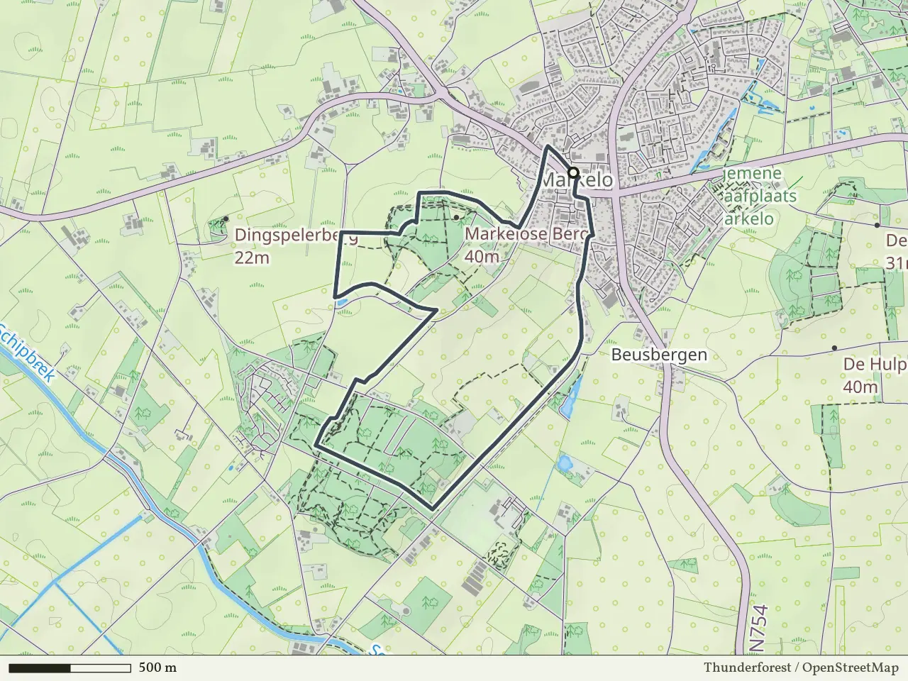 Groene route vanaf Markelo, Hof van Twente