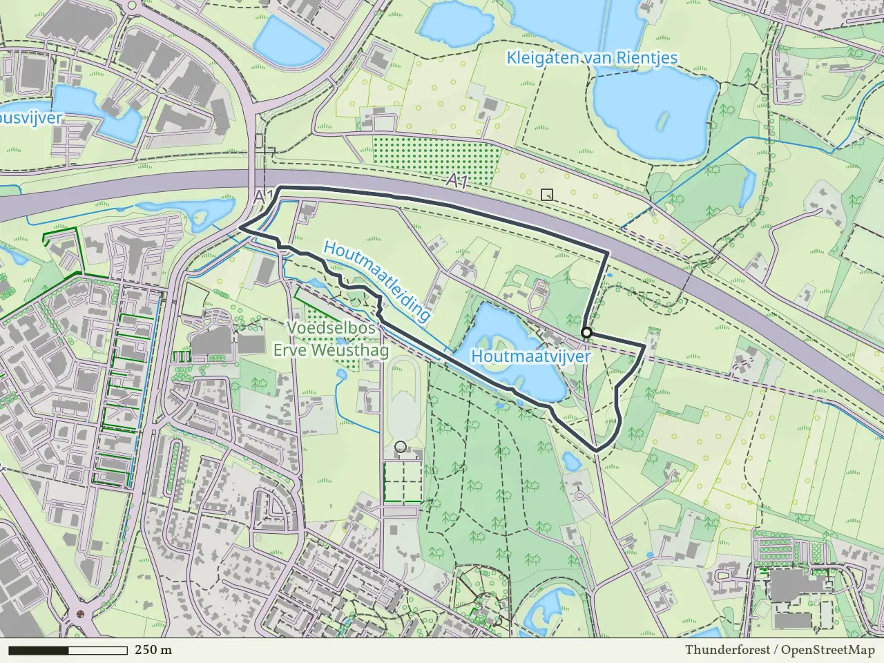 Groene route vanaf Weusthag, Hengelo