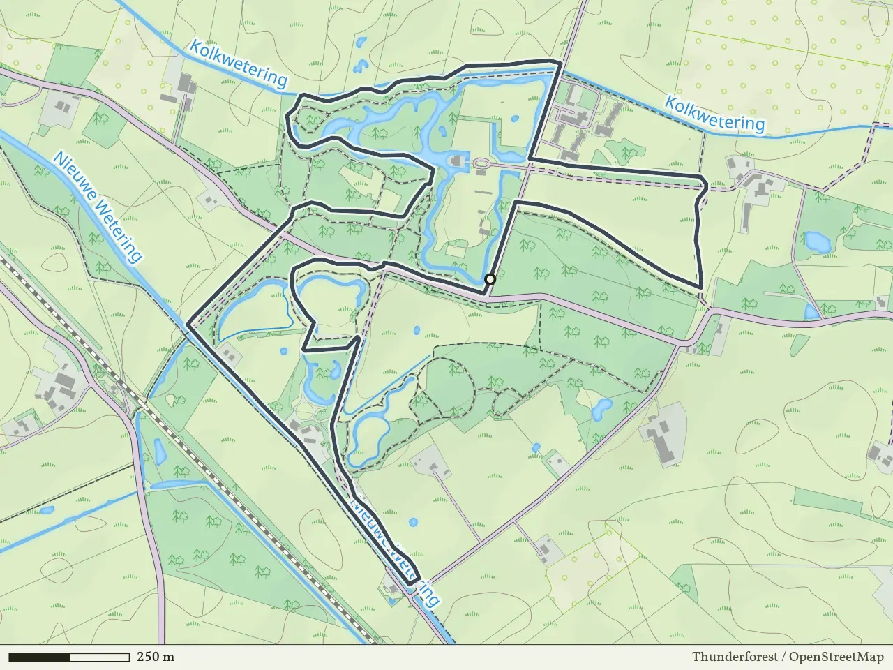 Groene route vanaf Den Alerdinck/De Colckhof, Laag Zuthem