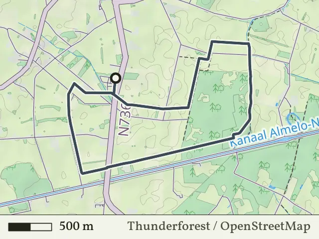 Groene route vanaf Agelerbroek, Agelo