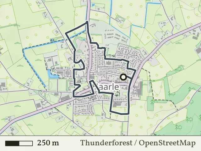 Oranje route vanaf Haarle, Hellendoorn