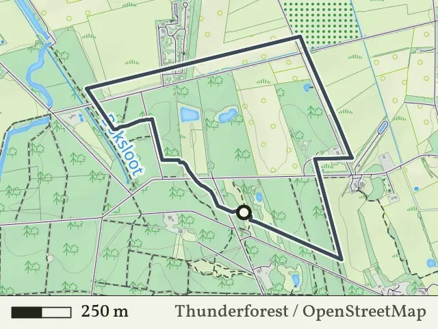 Oranje route vanaf Eelerberg, Hellendoorn