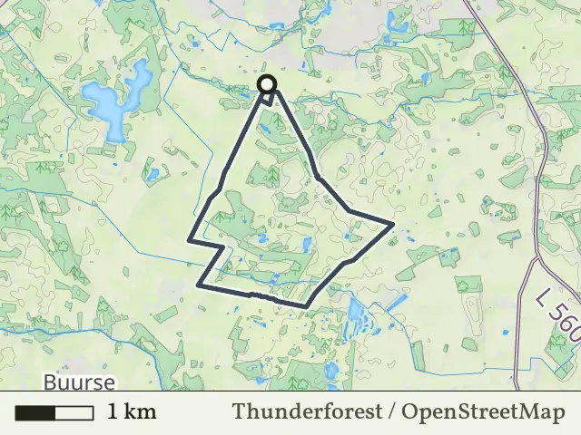 Groene route vanaf Broekheurne, Enschede