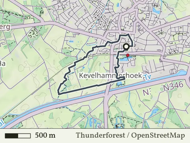 Groene route vanaf Goor, Hof van Twente