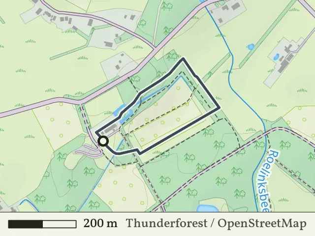 Groene route vanaf Everloo, Rossum