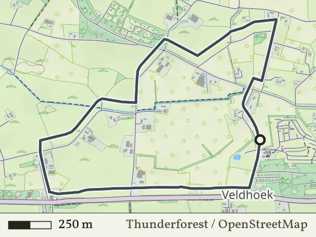 Groene route vanaf Veldhoek, Heino