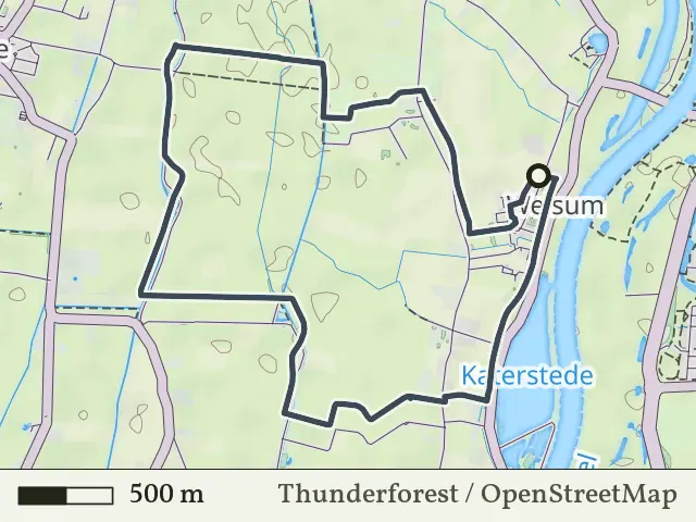 Groene route vanaf Welsum, Salland