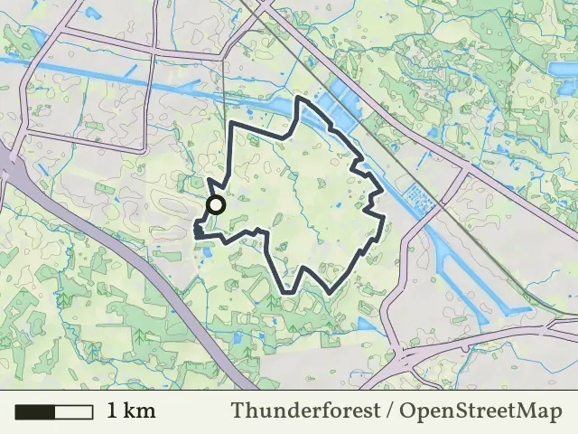 Oranje route vanaf Boeldershoek, Twekkelo