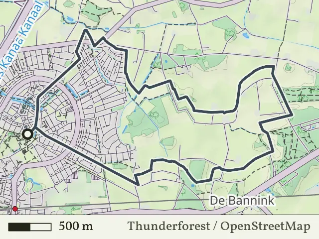 Oranje route vanaf Ulebelt, Deventer