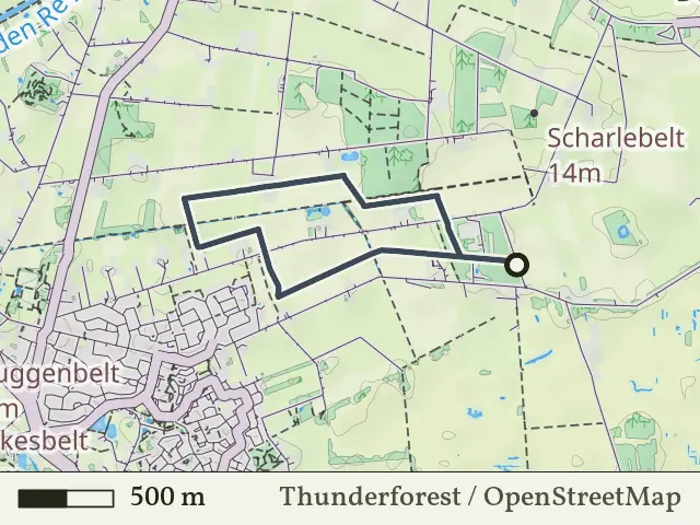 Groene route vanaf Wierdense Veld, Nijverdal