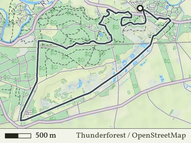 Groene route vanaf Beerzebulten, Beerze Bulten
