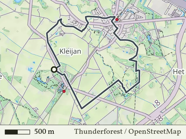 Paarse route vanaf Bad Boekelo, Boekelo