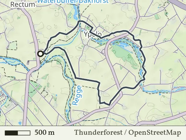 Gele route vanaf Wisselmaat, Enter