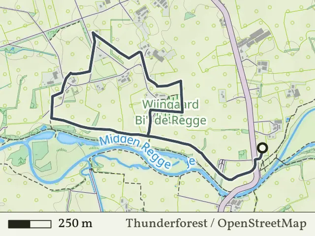 Groene route vanaf Wisselmaat, Enter