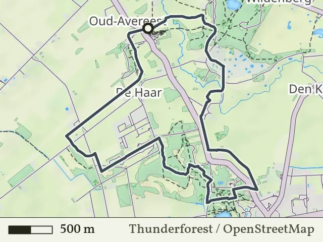 Groene route vanaf Oud Avereest, Hardenberg West
