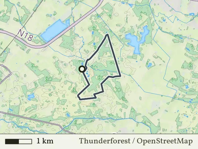 Paarse route vanaf Buurserzand, Haaksbergen