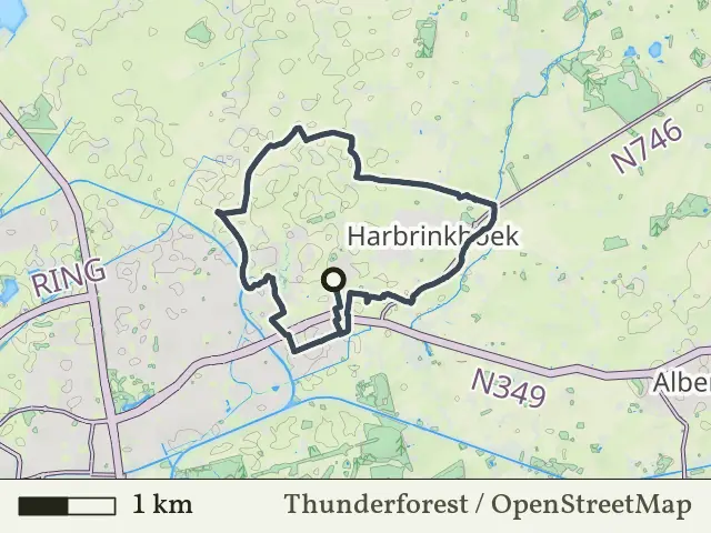 Groene route vanaf Mariaparochie, Geesteren