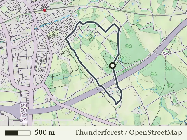Groene route vanaf Boerskotten, De Lutte