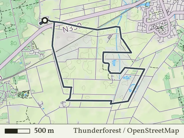 Groene route vanaf De Keizer, Rijssen