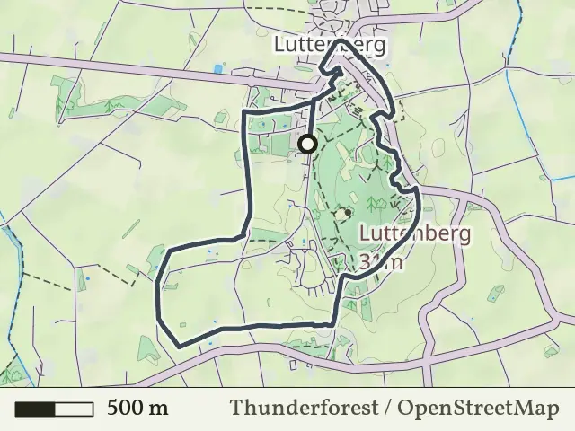Blauwe route vanaf 't Siel, Luttenberg