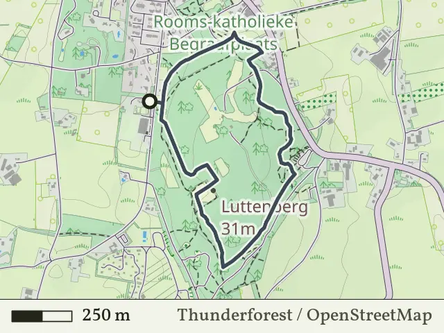 Gele route vanaf 't Siel, Luttenberg