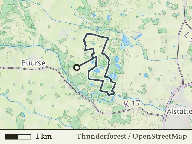 Blauwe route vanaf Witte Veen, Haaksbergen