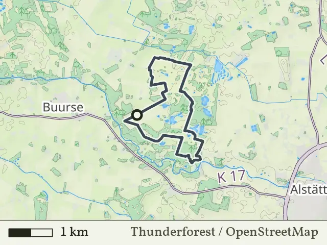 Paarse route vanaf Witte Veen, Haaksbergen