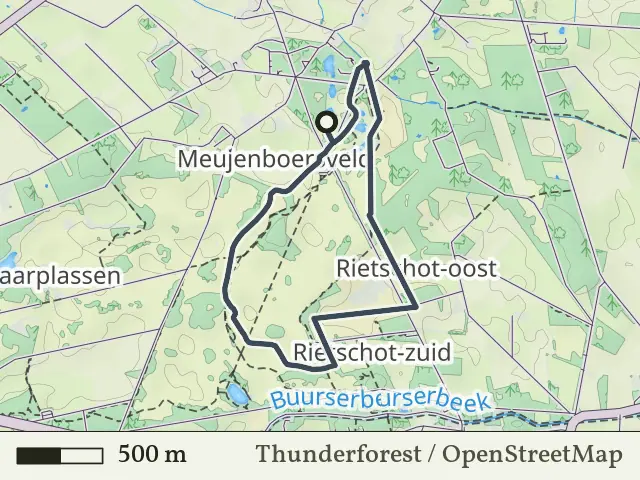Gele route vanaf Buurserzand, Haaksbergen