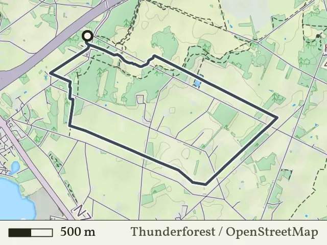 Groene route vanaf Borkeld, Markelo