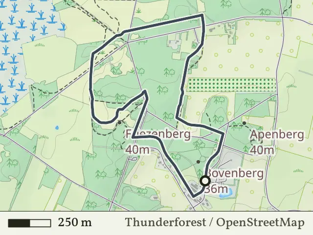 Blauwe route vanaf Bovenberg, Markelo
