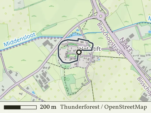 Gele route vanaf Het Stift, Weerselo