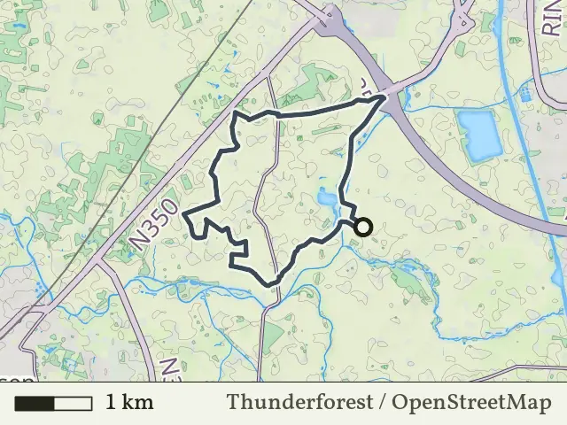 Paarse route vanaf Ypelo, Enter