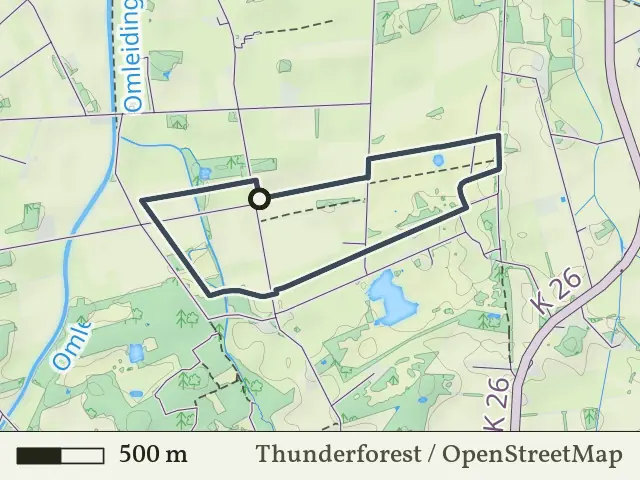 Groene route vanaf Beuningerachterveld, Beuningen