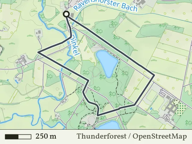 Groene route vanaf Bardel, Bad Bentheim