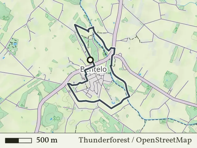 Groene route vanaf Bentelo, Hof van Twente