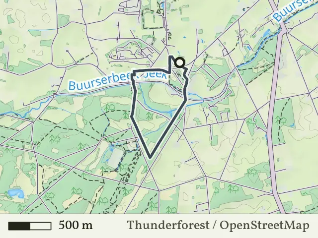 Gele route vanaf Watermolen, Haaksbergen