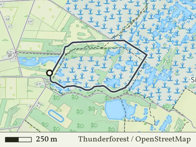 Gele route vanaf Armenveen, Haaksbergen