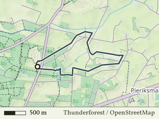 Oranje route vanaf Oostermaet, Lettele