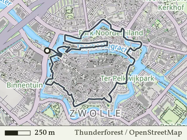Groene route vanaf Zwolle, IJsseldelta
