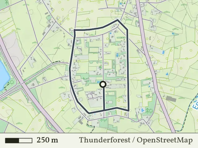 Groene route vanaf Zuiderveld, Enter