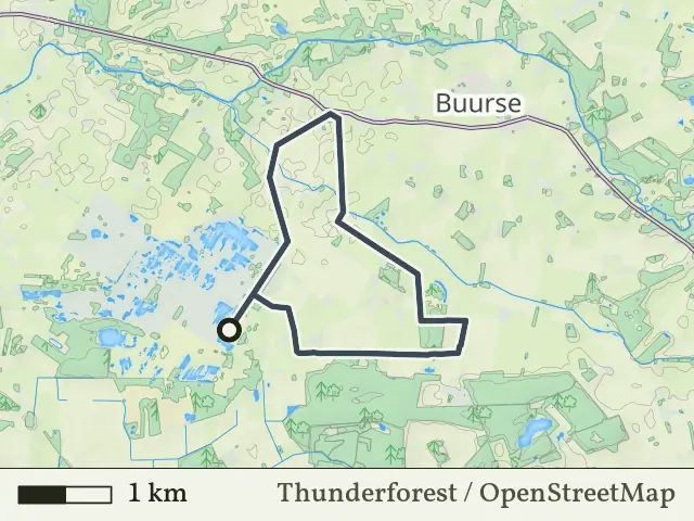 Rode route vanaf Siberie, Haaksbergen