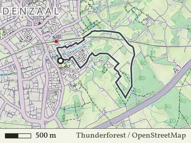 Blauwe route vanaf Stakenboer, Oldenzaal